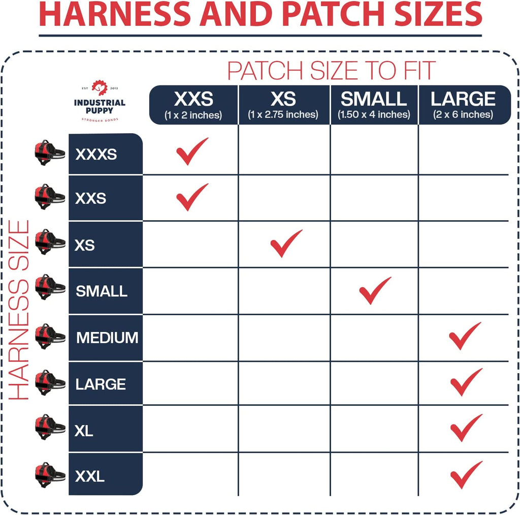 Emotional Support Dog Patch Tag with Hook Back - Reflective Lettering on ESA Patch for Vest, Harness, or Collar - Set of Two Emotional Support Dog Patches for ESA Vest